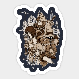 Heroes Are Back Sticker